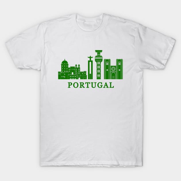 Portugal T-Shirt by Travellers